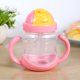 thumbnail image 4 of Taza linda del bebé de 280ML Pajita para beber Niños Niños Aprendizaje Biberón Tazas de entrenamiento Rojo, 4 of 5