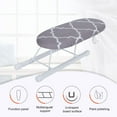 FIGT-Ironing Board, Tabletop Ironing Board with Folding Legs and Cotton ...