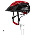thumbnail image 4 of Sonducket Casco de ciclismo con luces Hombres Mujeres Cascos Seguridad de carga Profesional Integrado Sombrero Gorras de skate Ciclismo negro rojo METRO, 4 of 6