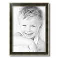thumbnail image 2 of ArtToFrames 13x18" Black Panel With Silver Lip Picture Frame, Multi Wood Poster Frame, with Regular Glass and Foam Backing 3/16 inch (FBPL-5093), 2 of 7