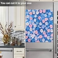 thumbnail image 3 of Yayeee Magnetic Dishwasher Cover for The Front Decoration Home Kitchen Machine Sticker Protector, Blue Daisy, 3 of 6