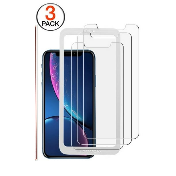 Screen Protector for Apple iPhone 11 PRO MAX [3 Pack] Tempered Glass