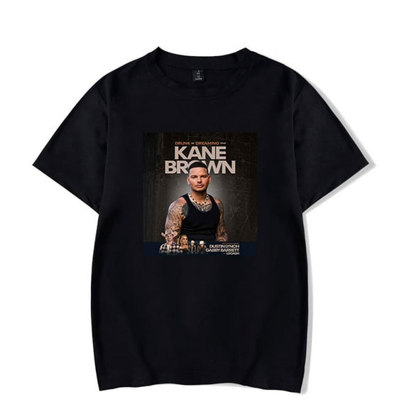 Kane Brown Tour T shirt Casual Pullover Streetwear Top Tee Women Men Short Sleeve