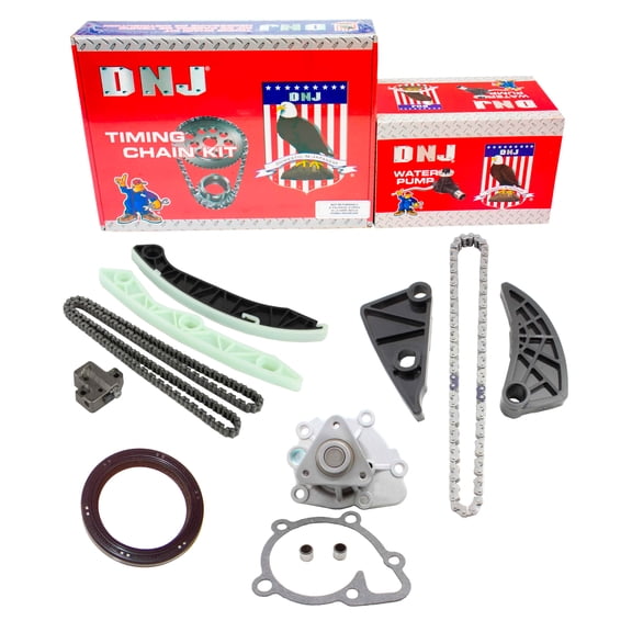 DNJ TK168WP Timing Chain Kit with Water Pump Fits Cars & Trucks 06-13 Hyundai 2.4L L4 DOHC 16V
