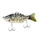 thumbnail image 3 of Señuelos de pesca con anzuelo Swimbait, anzuelos metálicos, equipo, señuelos duros falsos para perca En y negro, 3 of 8