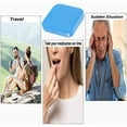 thumbnail image 4 of Pill Box, Portable Pill Box, Mini Plastic Pill Box, Pill Storage Box, Used To Store Vitamins, Medicines, Etc, 4 of 5