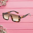 thumbnail image 2 of Gafas de sol cuadradas de gran tamaño para hombres y mujeres Retro gradiente Lente de carey, 2 of 7