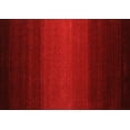 thumbnail image 1 of Ahgly Company Indoor Rectangle Abstract Orange Contemporary Area Rugs, 2' x 3', 1 of 1