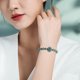 thumbnail image 2 of Pulsera Jade Rose hecha a mano para mujer, ajustable, 2 of 2