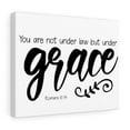 thumbnail image 4 of Scripture Walls  Under Grace Romans 6:14 Bible Verse Canvas Christian Wall Art Ready to Hang Unframed, 4 of 12