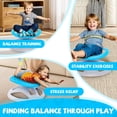thumbnail image 4 of Sensory Swivel Chair, Sensory Spinning Chair for Autistic Kids, Sit and Spin Toy, Toddler Spinning Seat with Handle Design, Training Body Coordination, 4 of 7