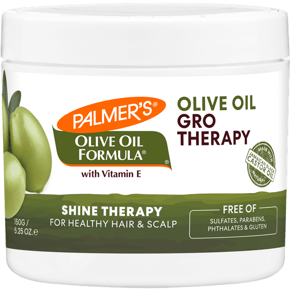 Palmer's Olive Oil Formula Shine Therapy Gro Therapy Hairdress, 5.25 oz.