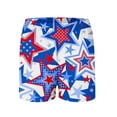 thumbnail image 6 of Mrzhqd Casual Pajamas Set For Women Sleepwear Independence Day Balloon Print Camisole Shorts Home Pajamas Pajama Pants Set 2 Piece Set Blue L, 6 of 6