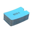 thumbnail image 2 of 100 Pcs Card Blocking Sleeves Snug Fit Foil Anti Scan Theft Magnetic Protection Portable Protection Card Holder Blue, 2 of 14
