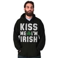 thumbnail image 5 of Kiss Me Im Irish Classic Saint Pattys Hoodie Sweatshirt Women Men Brisco Brands S, 5 of 6