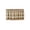 #2-Brown【1x Window Screen, 39.37" x 19.69"】, variant on Floral Print Lace Edge Tiered Curtain, Light Filtering Polyester Window Valance, Kitchen Bathroom Cafe Shade, No Drill Telescopic Rod Installation, 39.37" x 19.69", Topliu