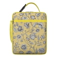 thumbnail image 5 of Floral Insulated Lunch Box Men Reusable Lunch Tote Bag with Side Pocket Portable Lunch Bag Work Camping, 5 of 6