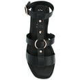 thumbnail image 4 of Journee Womens Eleanora Multi Strap Flat Sandals, 4 of 9