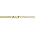 thumbnail image 4 of 10K Yellow Gold 3.0mm Silky Herringbone Chain 16 Inch, 4 of 6