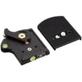 thumbnail image 2 of Manfrotto 394 RC4 Low Profile Rectangular Rapid Connect Adapter with 410PL Plate -Black, 2 of 5