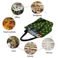 thumbnail image 6 of Salouo Hohey Bee for Shoppers Tote for Women Foldable Handbags with Big Capacity Casual One-Shoulder Shopping Bag Hobo Bags Fit for Office/Shopping/Park, 6 of 6