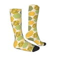thumbnail image 3 of Bingfone Compression Socks For Women And Men Long Socks For Running Athletic Cycling Nurse-Bee Honey, 3 of 9