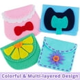 thumbnail image 4 of Special ABC Party,6 Easy Purse Sewing Kit for Kids 4+,Beginner DIY Craft Felt Embroidery Gift, 4 of 6