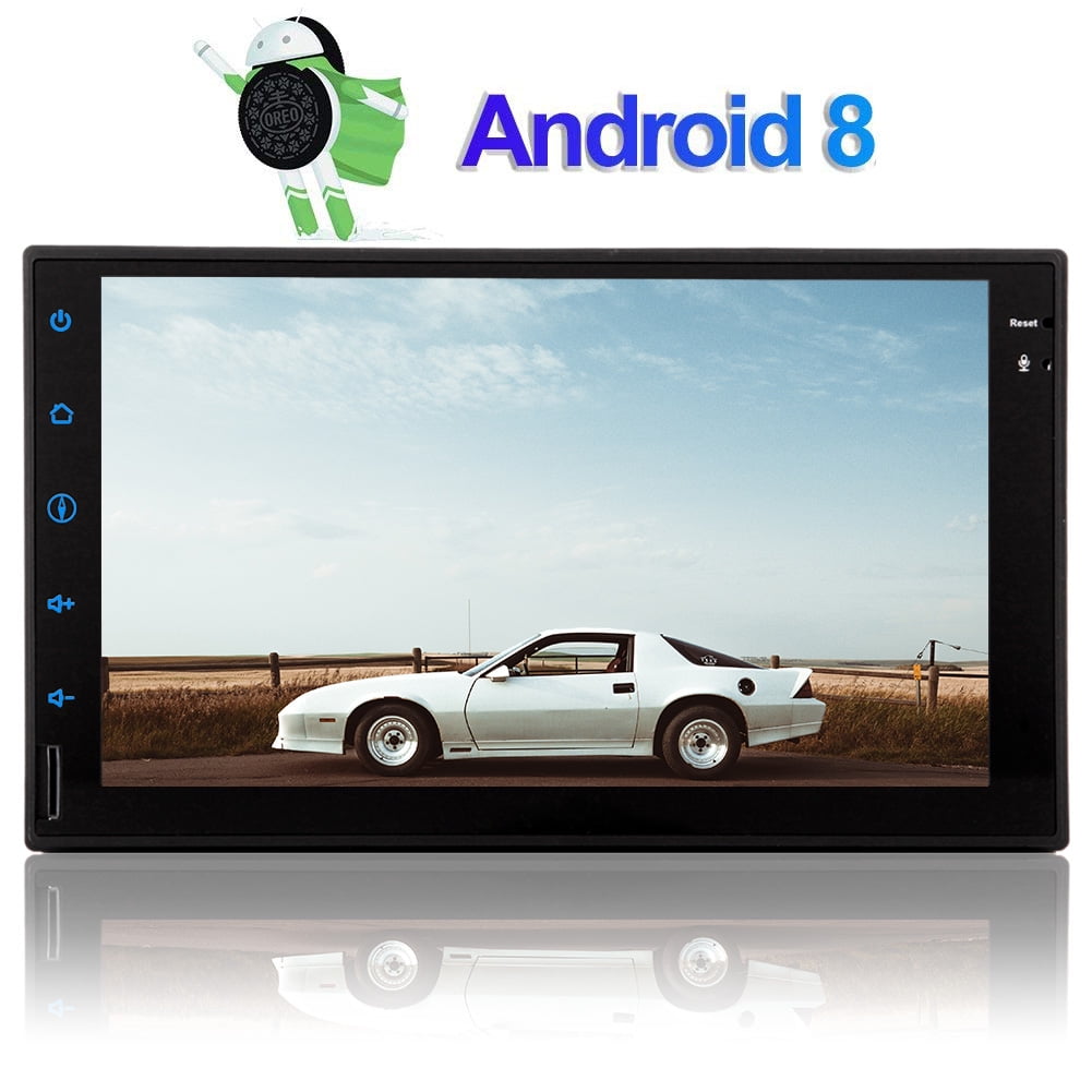 10.1" Android 8.1 Oreo Double 2Din InDash Car GPS Navigation Stereo Radio OBD2 B
