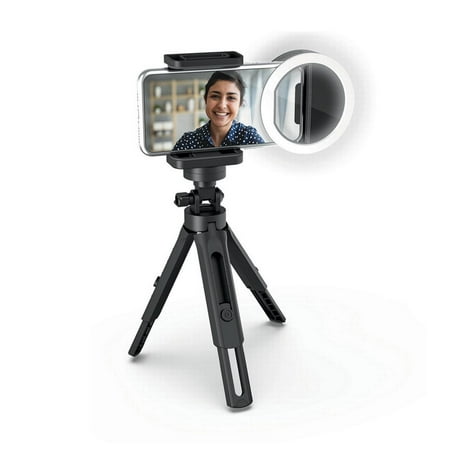 Image of ZGEAR Mobile Phone Tripod with Clip-on Light