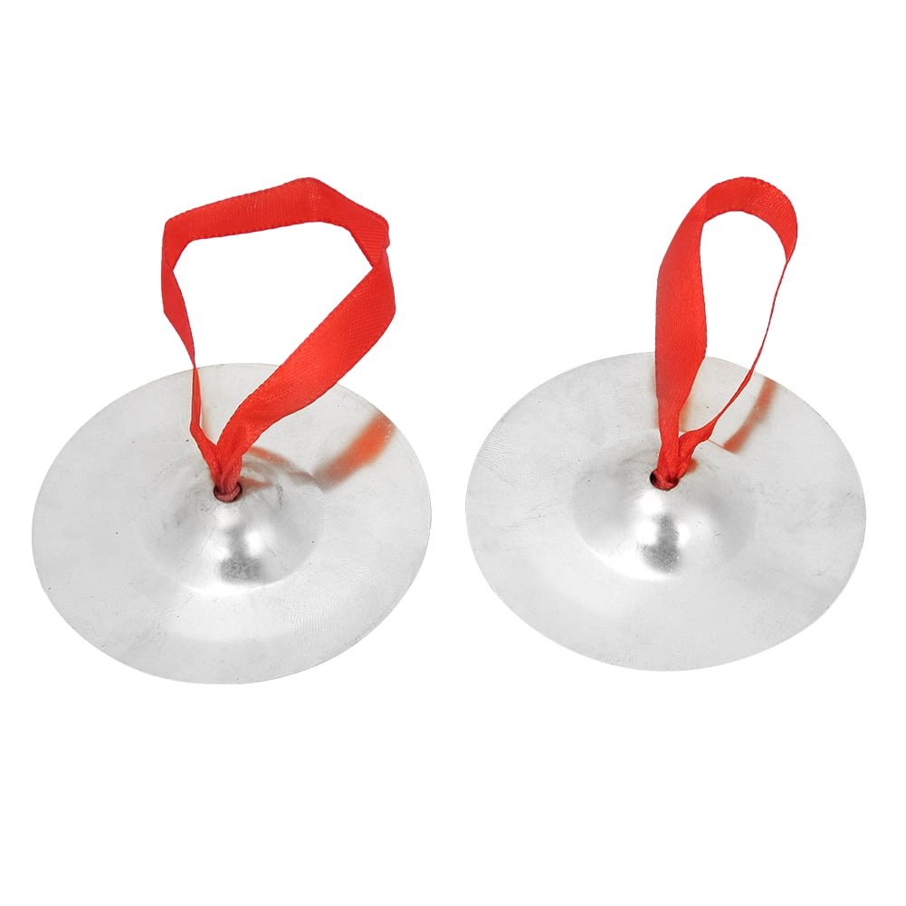 Small Body Brass Finger Cymbals, Finger Musical Instrument, With Crisp