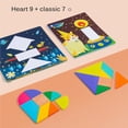 thumbnail image 2 of Rompecabezas Creativo Tangram Puzzle Juguete Educativo Para Niños Modelo Tangram Inevent FN003377-01, 2 of 6