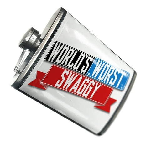 

NEONBLOND Flask Funny Worlds worst Swaggy