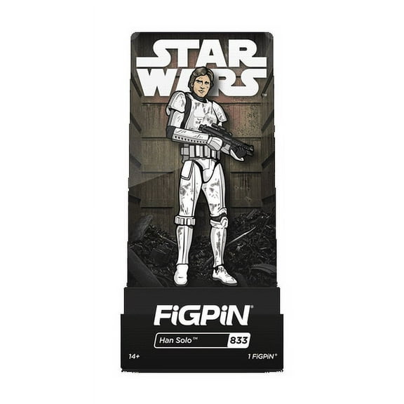 FiGPiN Star Wars A New Hope Han Solo Collectible Enamel Pin (833)