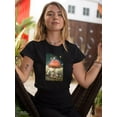 thumbnail image 2 of Pastell The Wish T-Shirt Womens -Charlotte Bird Designs, Female Regular Fit, 2 of 4