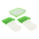 thumbnail image 4 of 3 piezas de moldes de silicona para salchichas, perritos calientes, molde para hacer jamón, suplemento alimenticio para bebés, herramientas para hornear, verde, 4 of 15