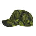 thumbnail image 5 of Daiia Tropical Palm Leaves Fern Leaf Baseball Cap Men Women Classic Adjustable For Running Workout And Outdoor Activitie All Season Dad Hat Gift, 5 of 9