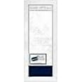 thumbnail image 3 of (1) 12x36 White Picture Frame | 1.25" White Satin Moulding | By Picture Frame Factory Outlet, 3 of 4