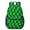 Green and Black, variant on Blue and White Checkered Pattern 17" School Backpacks for Teens,Waterproof Oxford Fabric,S-Shape Padded Straps for School,Travel,Hiking,Camping