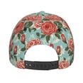 thumbnail image 3 of Lsque Rose Flowers Baseball Cap Trucker Low Profile Hat Golf Dad Hat Adjustable Original Classic Unconstructed Plain Cap Men Women, 3 of 9