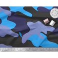 thumbnail image 2 of Soimoi Rayon Fabric Two Tone With White Camouflage Fabric Prints By Yard 56 Inch Wide, 2 of 3