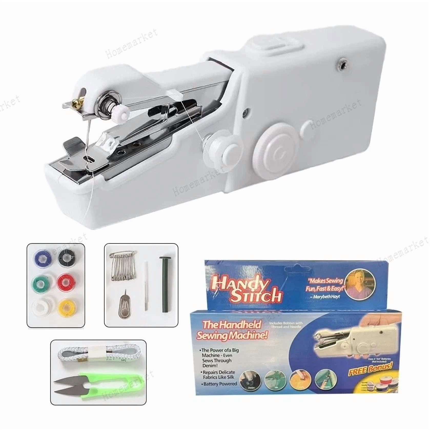 Stitch Gun For Clothing, Stitchy Gun Quick Clothes Fixer, Dress Tagging Gun-Includes 2,000 Black Fasteners & 2,000 White Fasteners & 6 Needles