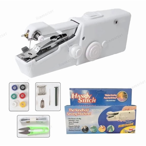 SIANA- Home Travel Mini Portable Smart Electric Tailor Stitch Hand-Held Sewing Machine