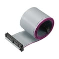 thumbnail image 1 of Cable plano IDC Uxcell con conector FC/FC tipo A de 34 pines, longitud de 3.28ft y paso de 0.1'', 1 of 5