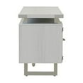 thumbnail image 3 of Safco Mirella Low Wall Cabinet with Glass Doors - 72" x 20" x 29.5" x 1.6" - Material: Glass Door, Particleboard, Laminate - Finish: Smoke Door, White Ash, 3 of 6