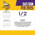 Turner Licensing, NFL Minnesota Vikings 2025 Desk Calendar