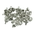 thumbnail image 2 of KLKCMS 30 Pcs Embouts de Cône Tibétains Perles Pompons Accessoires de Bijoux DIY, 2 of 9
