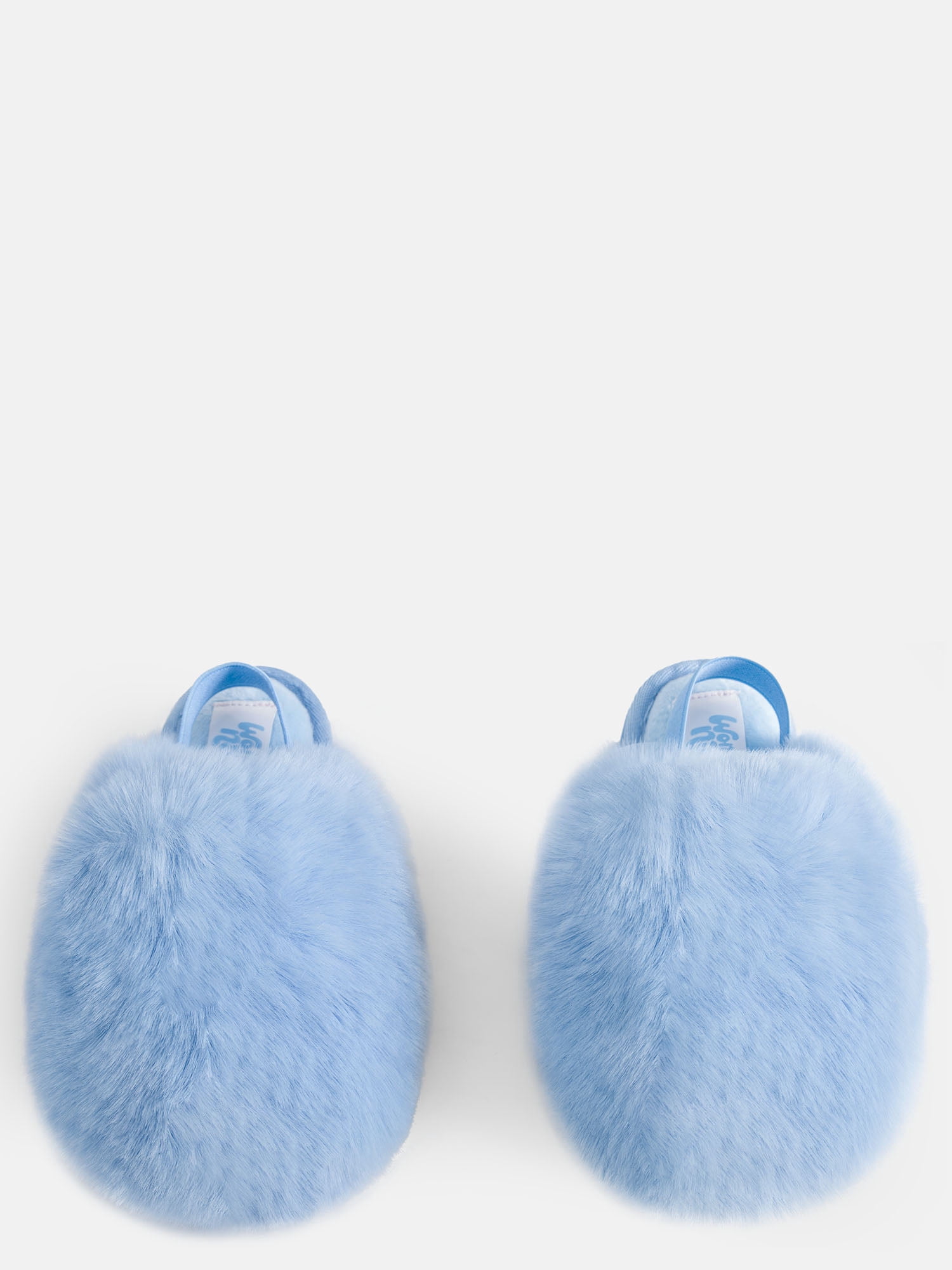 Wonder Nation Toddler, Little & Big Girls Faux Fur Puff Slippers