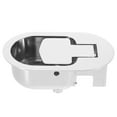 thumbnail image 5 of LEORX Recliner Sofa Replacement Handle Rectangular Silver 4.3x2.7in 1Pcs Universal Compatibility for Home Use, 5 of 8