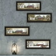 thumbnail image 4 of Trendy Decor 4U 4- Piece Vignette Four Seasons Homesteads Black Framed Wall Art for Living Room,Bedroom Wall Art Print for Home Decor By Billy Jacobs,Multicolor Wood+Paper Household Supplies Décor, 4 of 5