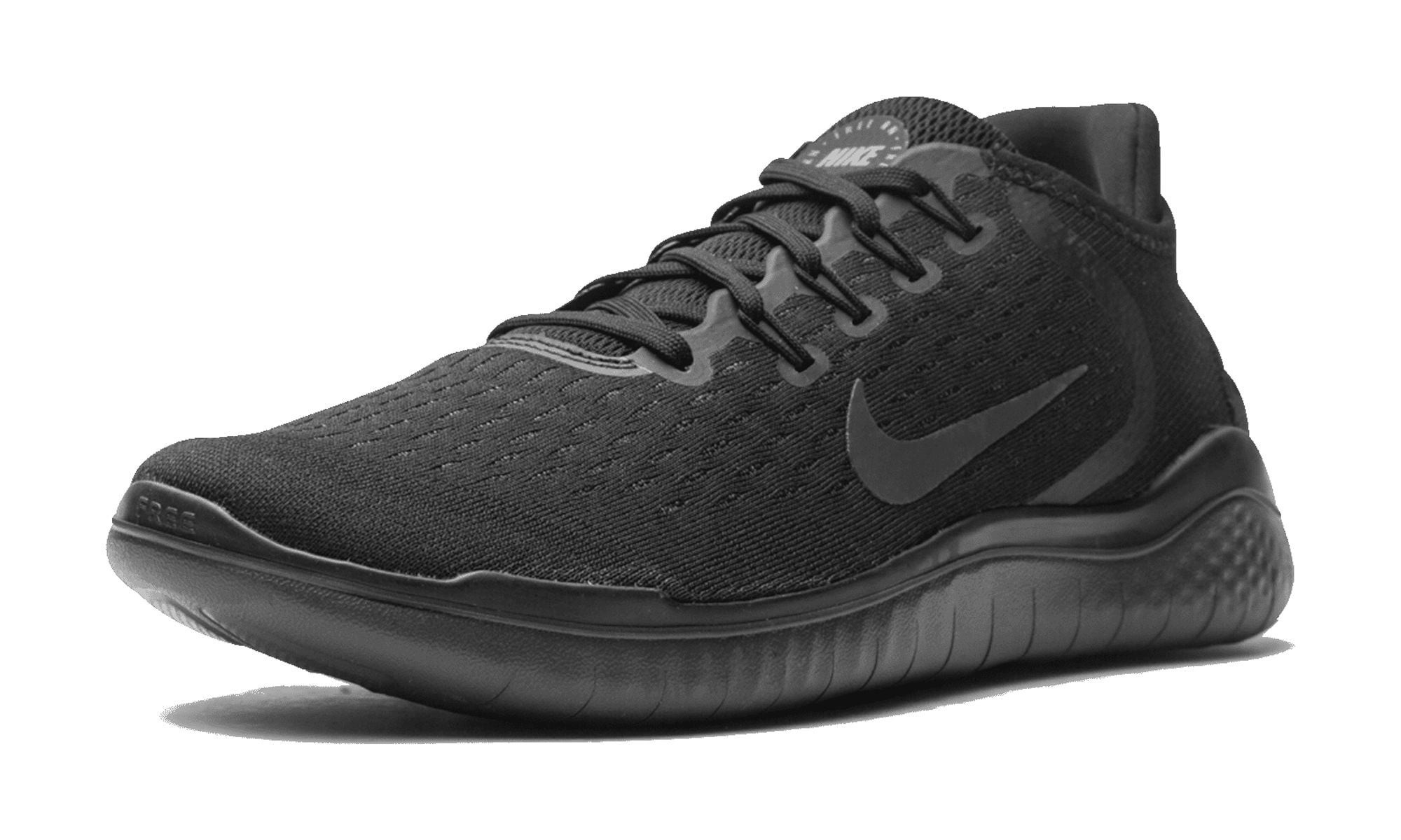 NIKE MENS Free RN 2018 "Triple Black" 942836 002 from Stadium Goods